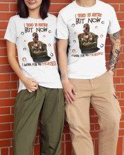 I tried to retire but now i work for my Horses - for Horse lover Classic T-Shirt apparel-classic-tshirt-lifestyle-front-150