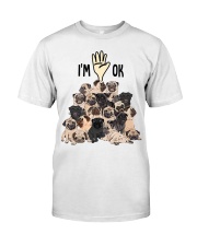 Full of Pugs i'm ok - for Pug lover Premium Fit Mens Tee tile