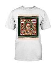 Golden Retriever we wish you a merry Christmas - for Golden Retriever lover Premium Fit Mens Tee tile