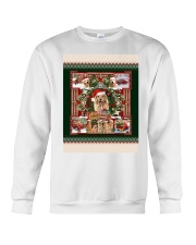 Golden Retriever we wish you a merry Christmas - for Golden Retriever lover Crewneck Sweatshirt tile