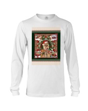 Golden Retriever we wish you a merry Christmas - for Golden Retriever lover Long Sleeve Tee tile