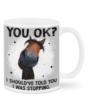Horse i should've told you i was stopping - for horse lover Mugs tile