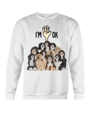 Full of Tibetan terriers i'm ok Crewneck Sweatshirt tile