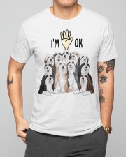 Full of Bearded collies i'm ok - for Bearded collie lover Classic T-Shirt apparel-classic-tshirt-lifestyle-front-164