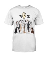 Full of Bearded collies i'm ok - for Bearded collie lover Classic T-Shirt front
