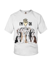 Full of Bearded collies i'm ok - for Bearded collie lover Youth T-Shirt tile