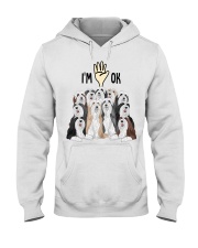 Full of Bearded collies i'm ok - for Bearded collie lover Hooded Sweatshirt tile