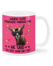 Goat when god finished making me for goat lover Mugs tile