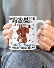 Dachshund coffee make it through the day - for Dachshund lover Mug ceramic-mug-lifestyle-71