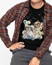 Shih Tzu butterfly dandelions for shih tzu lover Classic T-Shirt apparel-classic-tshirt-lifestyle-front-169