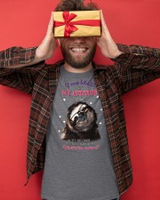 Sloth check my attitude for sloth lover Classic T-Shirt apparel-classic-tshirt-lifestyle-front-80