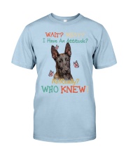 Dutch Shepherd Dog Attitude Really Classic T-Shirt tile