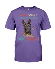 Dutch Shepherd Dog Attitude Really Premium Fit Mens Tee tile