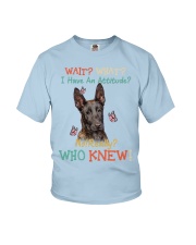 Dutch Shepherd Dog Attitude Really Youth T-Shirt tile