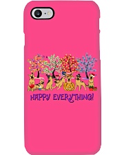 German Shepherd happy everything for german shepherd lover Phone Case tile