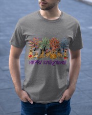 German Shepherd happy everything for german shepherd lover Classic T-Shirt apparel-classic-tshirt-lifestyle-front-46