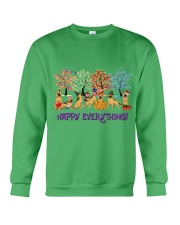 German Shepherd happy everything for german shepherd lover Crewneck Sweatshirt tile