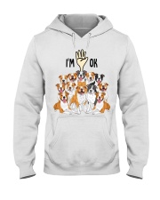 Full of American staffordshire terriers i'm ok cus - for American staffordshire terrier lover Hooded Sweatshirt tile