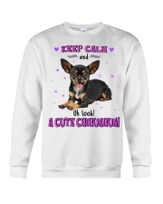 Oh look a cute Chihuahua - for Chihuahua lover Crewneck Sweatshirt tile