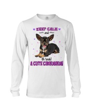 Oh look a cute Chihuahua - for Chihuahua lover Long Sleeve Tee tile