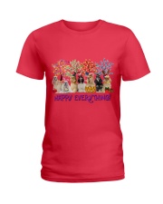 American Cocker Spaniel happy everything for dog lover Ladies T-Shirt tile