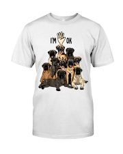 Full of English Mastiffs i'm ok - for English Mastiff lover Classic T-Shirt front