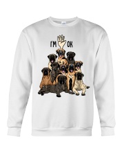 Full of English Mastiffs i'm ok - for English Mastiff lover Crewneck Sweatshirt tile