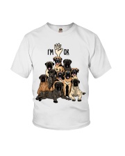 Full of English Mastiffs i'm ok - for English Mastiff lover Youth T-Shirt tile