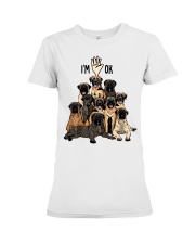 Full of English Mastiffs i'm ok - for English Mastiff lover Premium Fit Ladies Tee tile