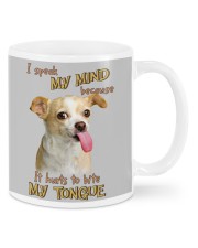 Chihuahua i speak my mind - for chihuahua lover Mugs tile