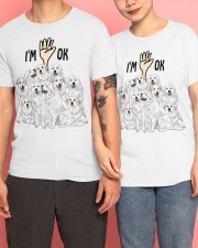 Full of Great Pyrenees i'm ok - for Great Pyrenees lover Classic T-Shirt apparel-classic-tshirt-lifestyle-front-119