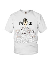 Full of Great Pyrenees i'm ok - for Great Pyrenees lover Youth T-Shirt tile