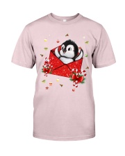 Penguin letter from santa for penguin lover Premium Fit Mens Tee tile