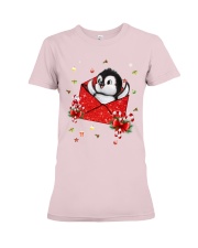Penguin letter from santa for penguin lover Premium Fit Ladies Tee tile
