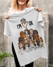 Full of Cavalier King Charles Spaniels i'm ok - for Cavalier King Charles Spaniel lover Classic T-Shirt apparel-classic-tshirt-lifestyle-front-117