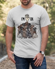 Full of German Shorthaired Pointers i'm ok - for German Shorthaired Pointer lover Classic T-Shirt apparel-classic-tshirt-lifestyle-front-53