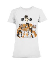 Full of Shetland Sheepdogs i'm ok cus- for Shetland Sheepdog lover Premium Fit Ladies Tee tile
