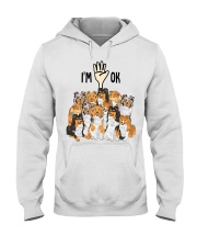 Full of Shetland Sheepdogs i'm ok cus- for Shetland Sheepdog lover Hooded Sweatshirt tile