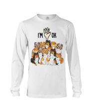 Full of Shetland Sheepdogs i'm ok cus- for Shetland Sheepdog lover Long Sleeve Tee tile