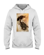 Jesus with lovely English Mastiff - for English Mastiff lover Hooded Sweatshirt tile
