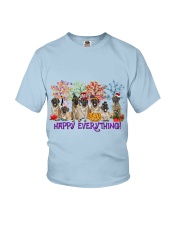 English Mastiff happy everything for english mastiff lover Youth T-Shirt tile