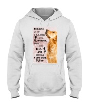 Golden Retriever i laugh a little harder cry a little less and smile a lot more - for Golden Retriever lover Hooded Sweatshirt tile