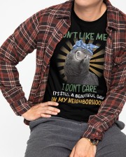 Parrot don't like me I don't care for parrot lover Classic T-Shirt apparel-classic-tshirt-lifestyle-front-169