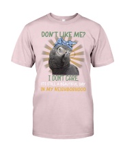 Parrot don't like me I don't care for parrot lover Premium Fit Mens Tee tile