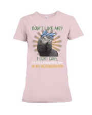 Parrot don't like me I don't care for parrot lover Premium Fit Ladies Tee tile