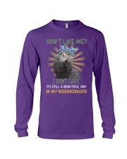 Parrot don't like me I don't care for parrot lover Long Sleeve Tee tile