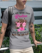 Flamingos we are more than besties - for Flamingo lover Classic T-Shirt apparel-classic-tshirt-lifestyle-front-111