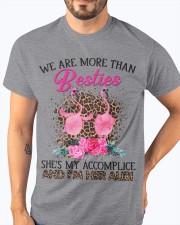 Flamingos we are more than besties - for Flamingo lover Classic T-Shirt apparel-classic-tshirt-lifestyle-front-96