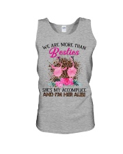 Flamingos we are more than besties - for Flamingo lover Unisex Tank tile