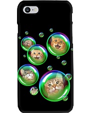 Funny cats in bubbles - for cat lover Phone Case tile